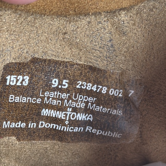 (N7) Minnetonka Women's‎ Blake Fringe Suede Boots Women's Size 9.5 - Picture 4 of 9